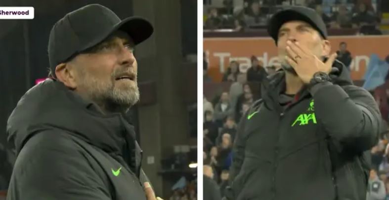 Emocionohet Klopp, shkon dhe falënderon tifozët pas ndeshjes me Aston Villas
