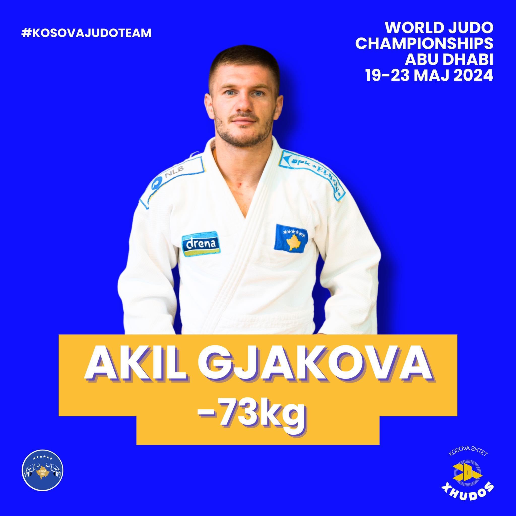 Kosova me dy xhudistë në Botërorin e xhudos, në Abu Dhabi