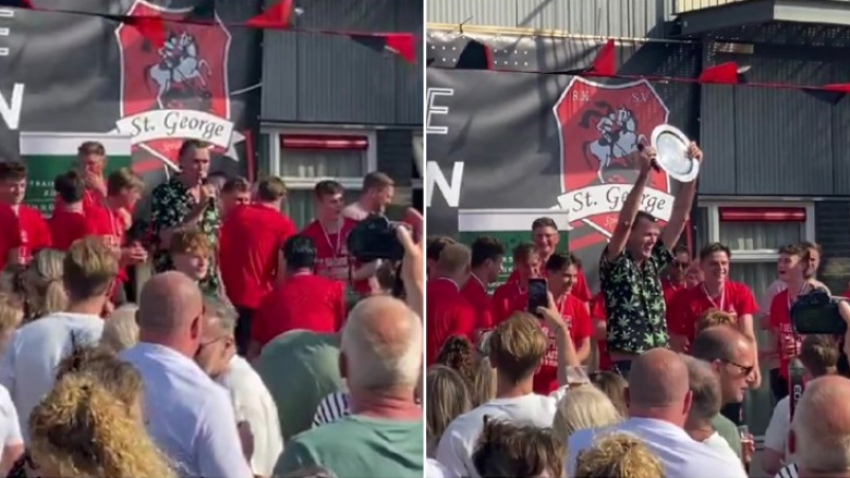 Ndëshkoi 2 futbollistë dhe trajnerin për t’i siguruar titullin skuadrës së tij të zemrës, gjyqtari përjashtohet përjetësisht