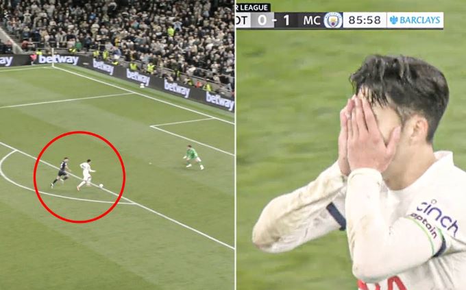 Pritja e sezonit ishte kjo! Momenti kur Ortega e ndal goditjen e Son në ndeshjen Tottenham – City