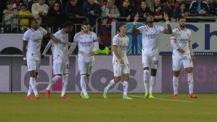 Portieri shqiptar pëson tre gola nga Milani, Cagliari barazon