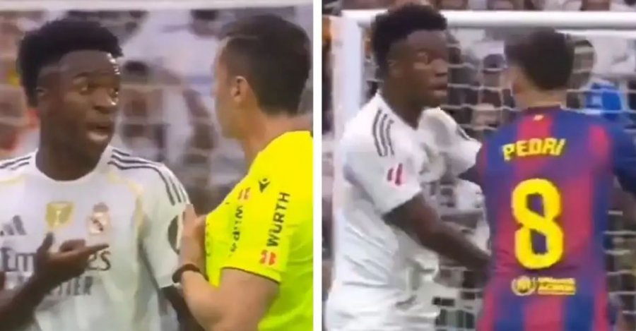 Jo vetëm me Jamalin, Vinicius u tall edhe me Pedrin: Qaraman!