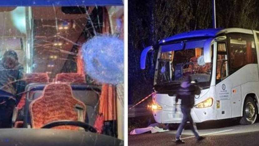 Ngjarje e rëndë në Itali, sulmohet me gurë autobusi që transportonte tifozët, ndërron jetë shoferi