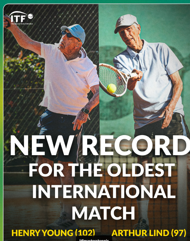 Tenisi bën histori: ndeshja mes dy veteranëve mbi 90 vjeç
