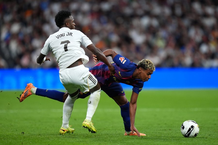 VIDEO/ Tensioni pas ‘El Clásico’-s, lojtarët e Real Madridit konfrontohen me Lamine Yamal