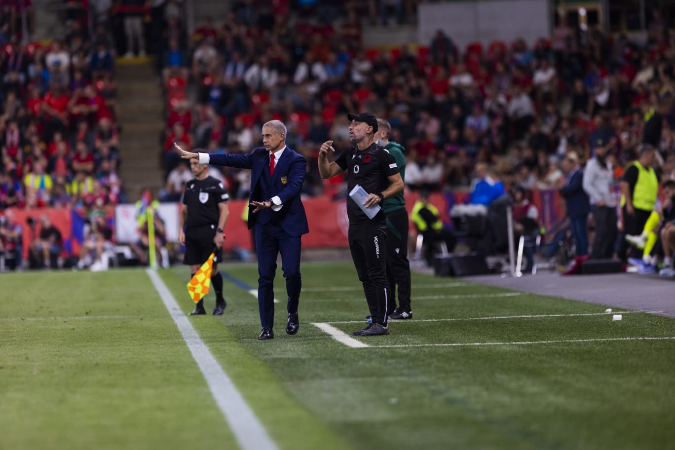 Eliminatoret Botërori 2026/ Silvinjo publikon të premten listën e lojtarëve që do të grumbullohen për ndeshjet me Andorrën dhe Anglinë