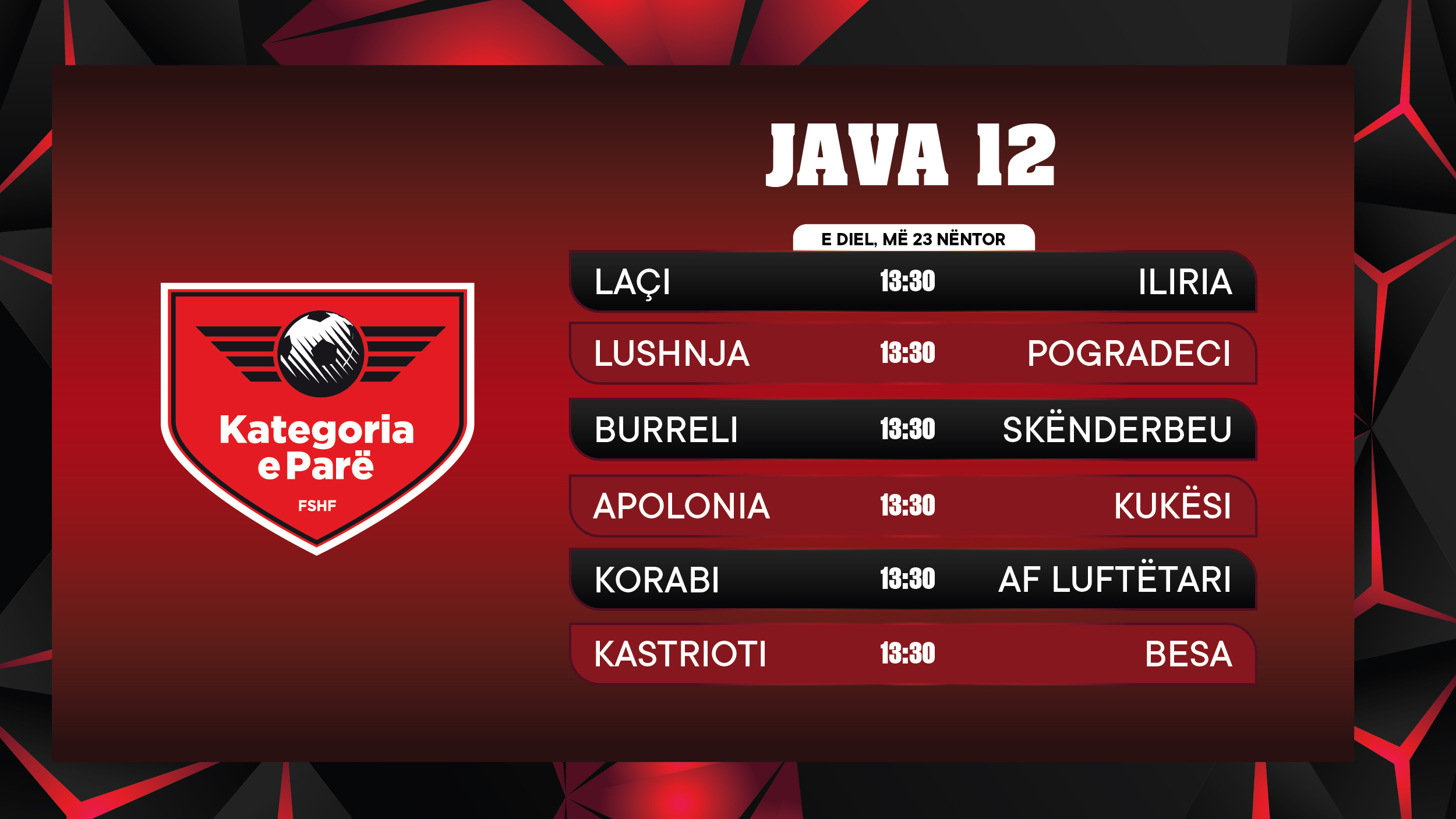 Kategoria e Parë, Lushnja-Pogradeci dhe Laçi-Iliria në RTSH