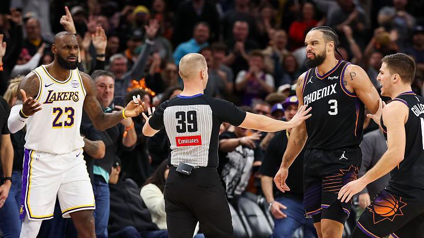 LA Lakers fiton në udhëtim kundër Phoenix Suns-Portland Trail Blazers mposhtë Golden State Warriors