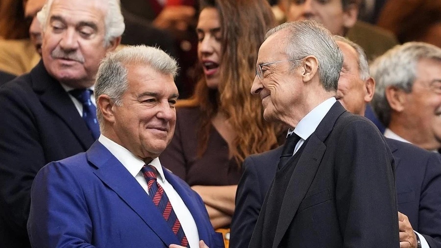 Laporta zbut konfliktin me presidentin e Realit: Perez është një njeri i qetë