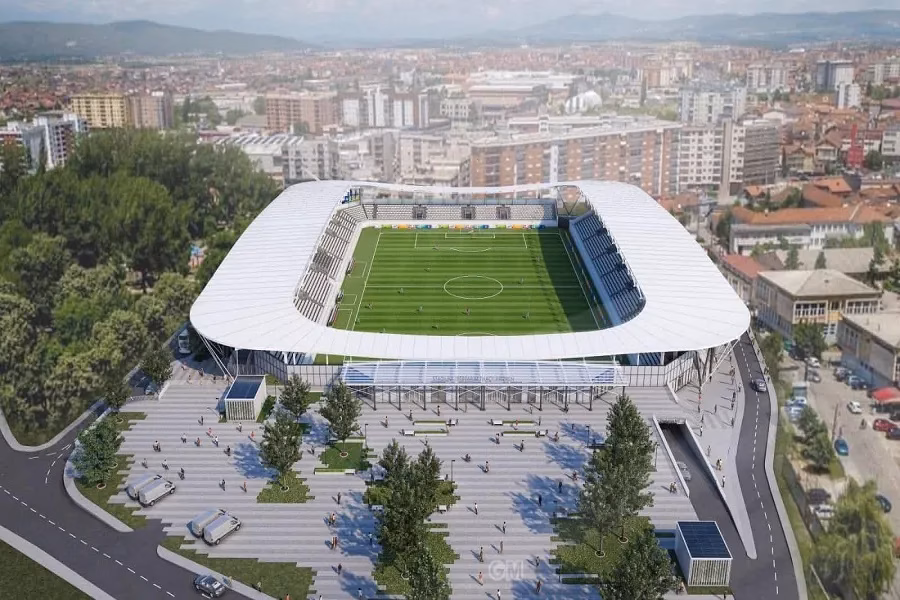 Nis transformimi 12 milionë euro i stadiumit “Përparim Thaçi” në Prizren