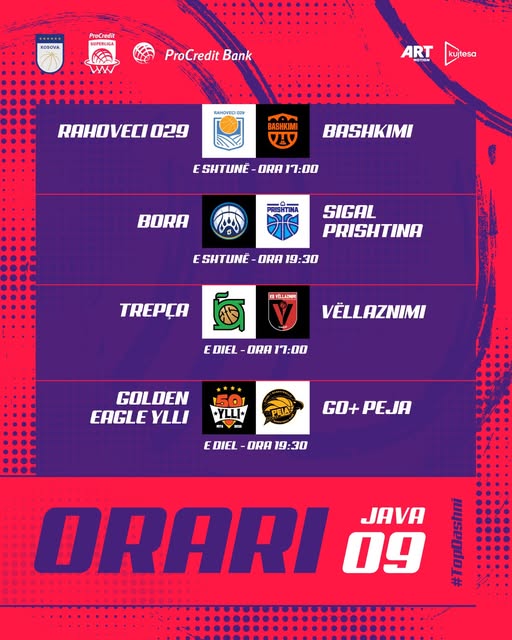 Procredit Superliga vjen me xhiron e 9-të në fundjavë
