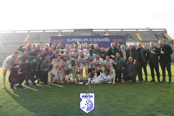 Drita fituese e Superkupës së Kosovës-Fiton me përmbysje ndaj Prishtinës