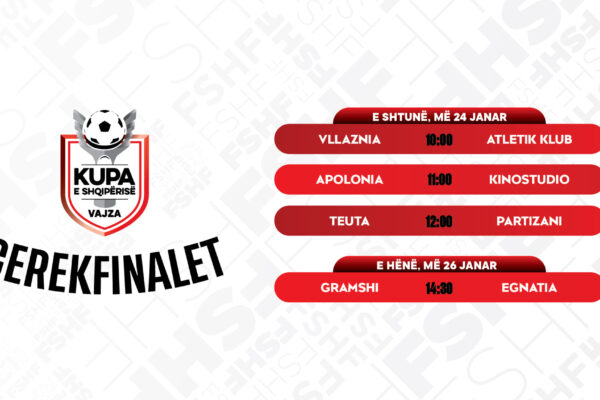 Kupa e Shqipërisë për vajza/ Ndeshjet e kthimit premtojnë emocione dhe rivalitet