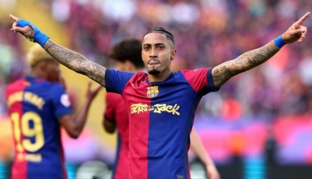 Lajm i keq për Barçën: Raphinha mungon ndaj Real Sociedad