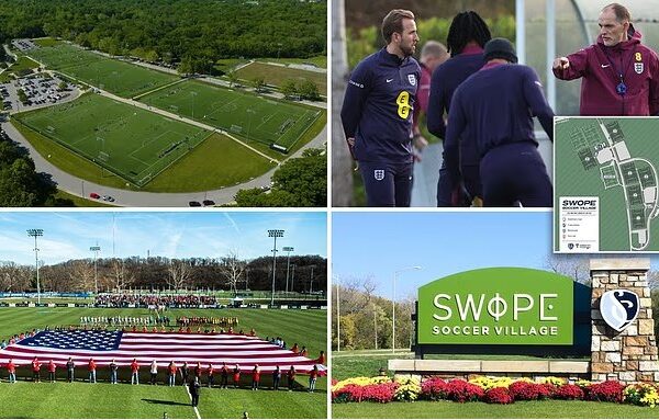 Gjashtë fusha dhe një mini stadium, Anglia e Tuchel ka zgjedhur Kansasin si bazë për Botërorin 2026