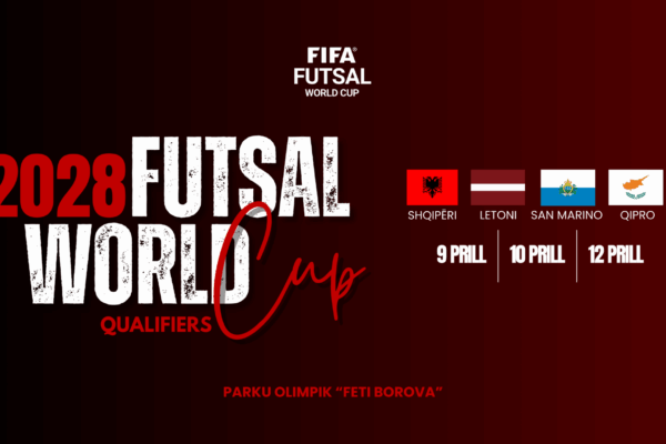 Kupa e Botës në Futsall/ Shqipëria luan në shtëpi, FSHF organizon në prill turneun paraeliminator të grupit E