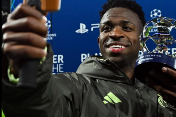 Vini Jr shpallet lojtari i javës në Champions League pas paraqitjes fantastike ndaj Monacos