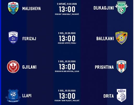 Llapi-Drita ndeshja kryesore e fundjavës në Albi Mall Superligë