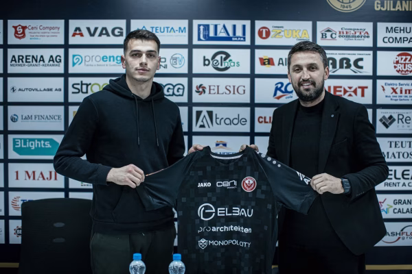 Prishtina ia huazon Gjilanit portierin Kolaj