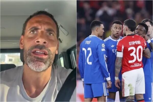 Rio Ferdinand mbron Vinícius: E neveritshme, “minjtë racistë” duhet të ndëshkohen