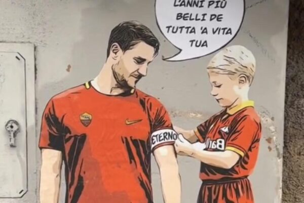 Totti rikthehet te Roma? Artisti i muralit: Kur dëgjon emrin e tij ndihesh më i sigurt