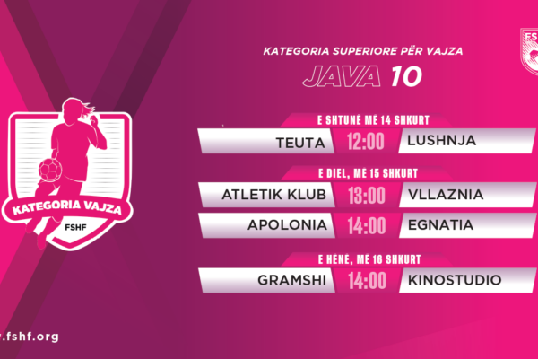 Rikthehet kampionati i vajzave, rruga drejt “Final 4” nis me sfida interesante