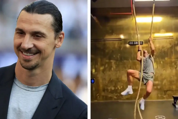 44 vjeç dhe i jashtëzakonshëm, Zlatan sfidon moshën me forcë fizike mbresëlënëse (video)