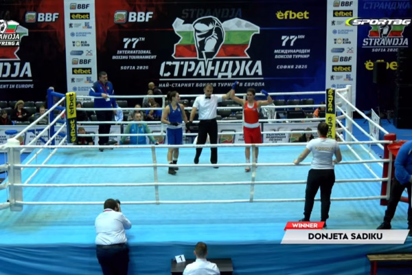 Boksierja Sadiku fiton meçin tjetër në Bullgari