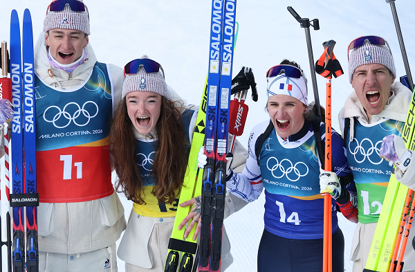 Lojërat Olimpike Dimërore 2026/ Stafetë Miks Biathlon, medalja e arit shkon për Francën
