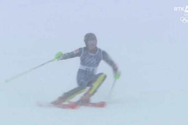 Drin Kokaj i pa fat-nuk arrin të përfundojë garën në disiplinën Alpin Slalom në Lojërat Olimpike