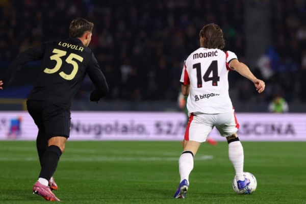 Luka Modric e shpëton AC Milanin, fiton me mund ndaj Pisas