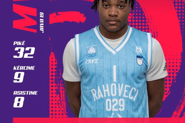 Pullian i Rahovecit shpallet “MVP”