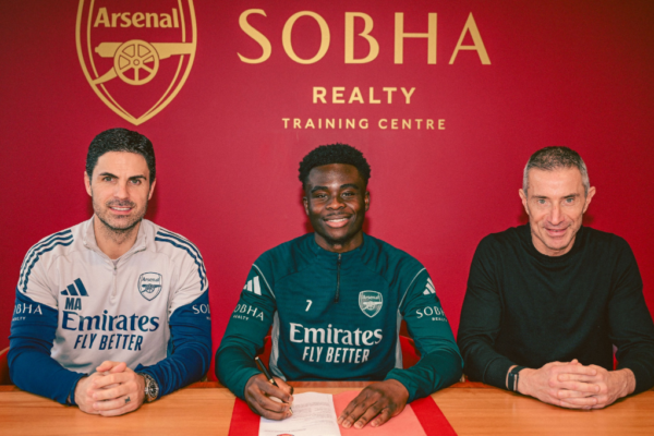 Bëhet lojtari më i paguar i “topçinjve”, Saka rinovon kontratën me Arsenalin