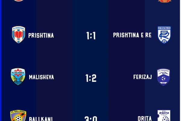 Ballkani fiton bindshëm derbin kundër Dritës-Llapi fiton në Klinë ndaj Dukagjinit