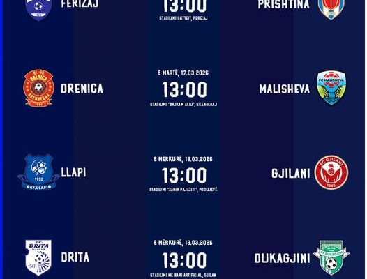 Mesjava sjell xhiron e 25-të në Albi Mall Superligën e Kosovës-Llapi-Gjilani ndeshja kryesore