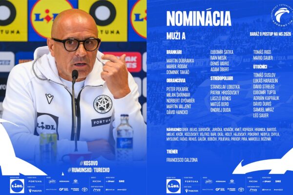 Sllovakia publikon listën për ndeshjen kundër Kombëtares së Kosovës
