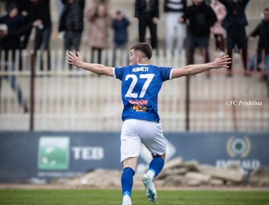 Prishtina fiton derbin kundër Ballkanit falë golit të Rin Ahmetit-Ferizaj shënon fitoren e rradhës ndaj Drenicës