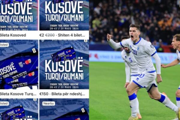 ‘Shpërthen’ shitja e biletave në ‘tregun e zi’, tifozët turq synojnë prani masive në stadiumin ‘Fadil Vokrri’