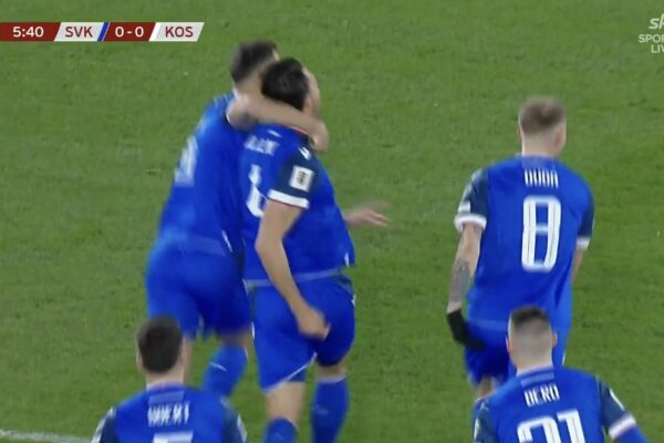 LIVE’! Kosova e nis keq në Bratislavë, pëson gol që në minutën e 6-të (video)
