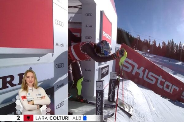 Kupa e Botës në Ski në RTSH/ Lara Colturi, e 8-ta në slalom në Ore të Suedisë