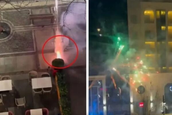 Mediat turke ankohen për fishëkzjarrët para hotelit të Turqisë