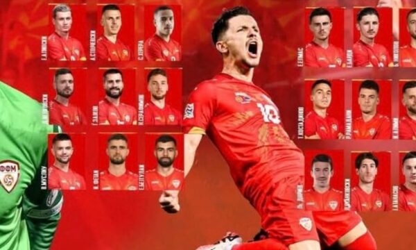 Maqedonia e Veriut me 8 shqiptarë për kualifikimet vendimtare të Botërorit 2026