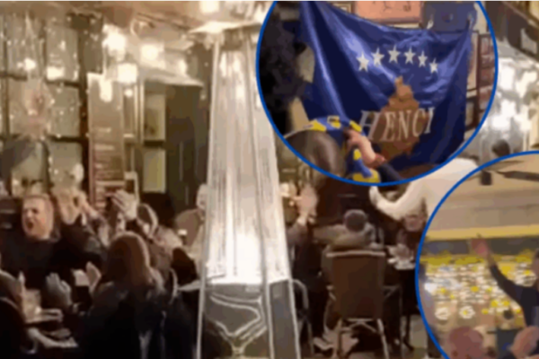 “Për Kosovë, jetën dojmë me dhanë” – Kënga e energjia pozitive kaplon Bratisllavë, dardanët mbushin të gjitha lokalet e baret me atmosferë