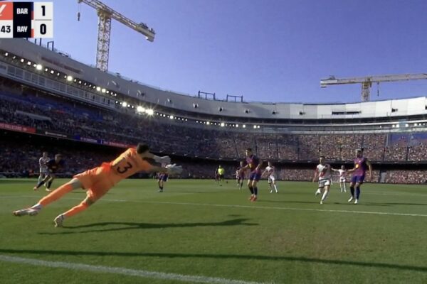 Një super Joan Garcia dhe goli i Araujo shpëtojnë Barcelonën në “Camp Nou”. Presioni kalon te Reali (video)
