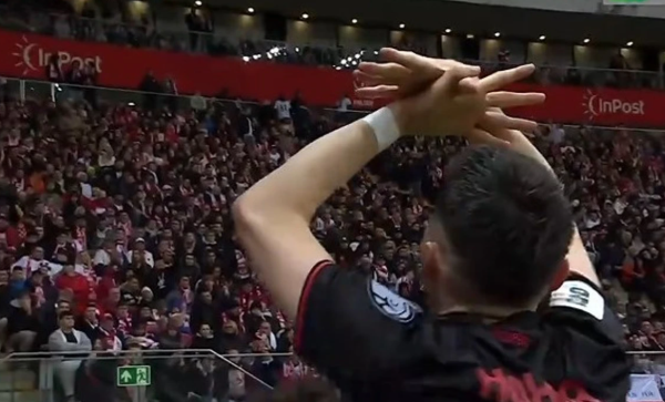 Arbër Hoxha shënon gol të bukur ndaj Polonisë, Shqipëria në epërsi