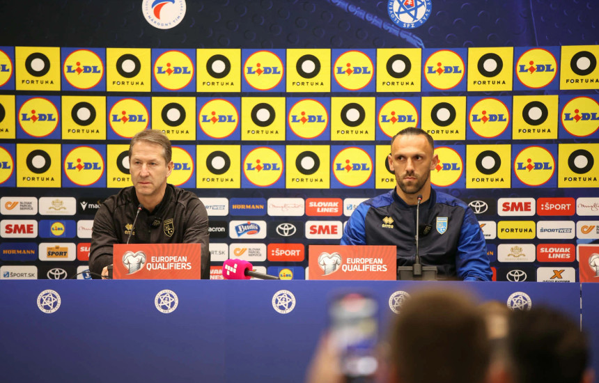 Kombëtarja e Kosovës mbajti konferencë për shtyp-Foda dhe Muriqi optimistë