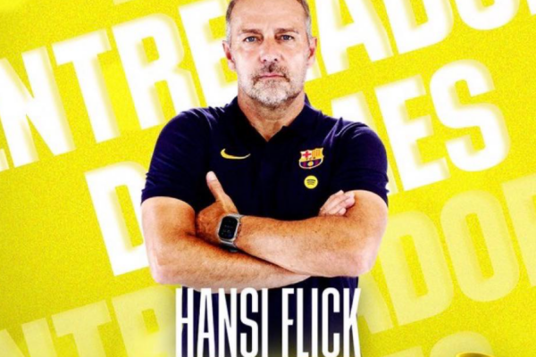 Hansi Flick shpallet trajneri i muajit në La Liga pas ecurisë perfekte të Barcelonës