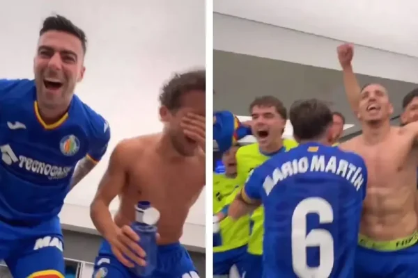 Bëhet virale video e Getafes duke festuar fitoren historike ndaj Real Madridit