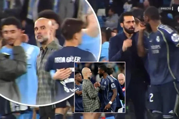 Shtrëngimi i duarve u shndërrua në një konflikt verbal: Rudiger ‘sulmoi’ Guardiolën