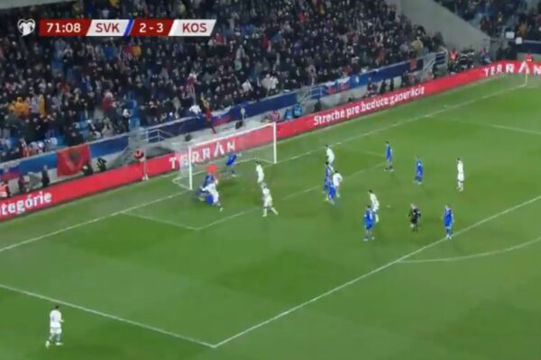 GOOOOOOOOOOOOOOOOL!!!!! KRESHNIK HAJRIZI “IA QET FLAKËN” BRATISLLAVËS!